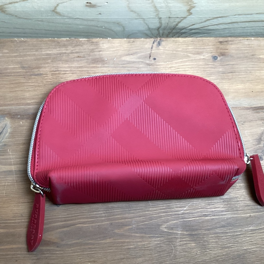 BURBERRY Pouch Cosmetic Bag Make Offer - Picture 3 of 4